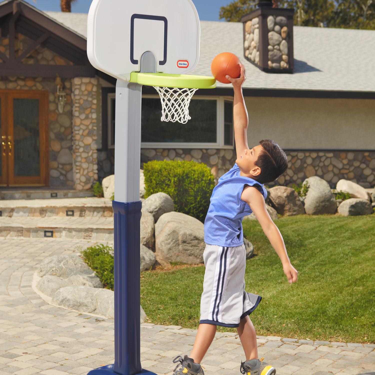 Little Tikes Adjust 'n Jam Pro Basketball Set Sale