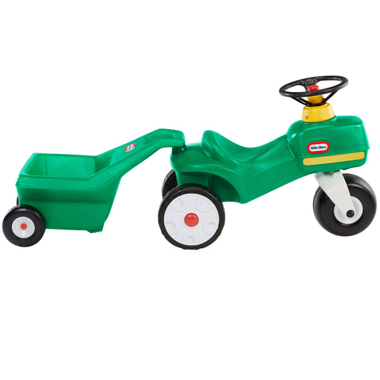 Little Tikes Tractor & Cart – Foot-to-Floor Toddler Ride-On On Sale
