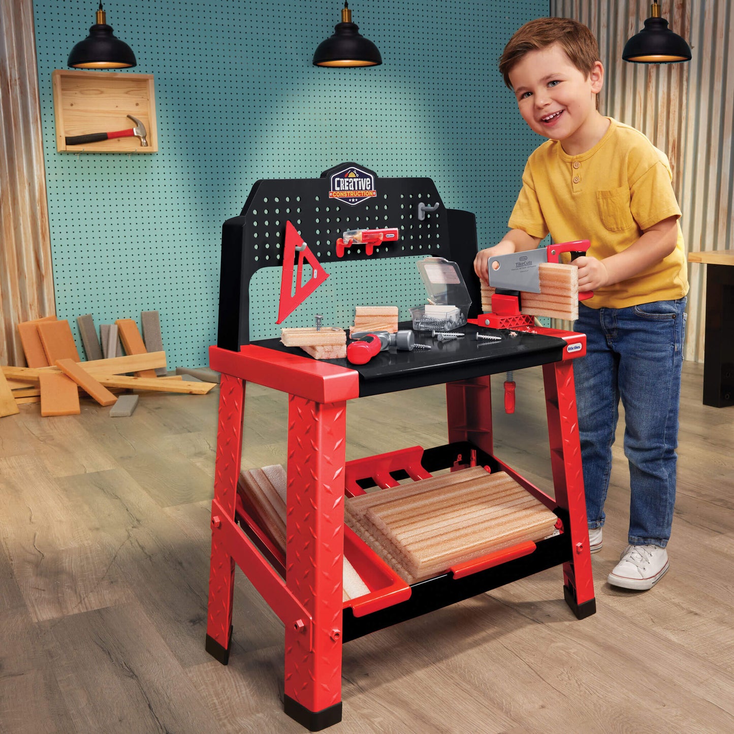 Little Tikes Creative Construction Workbench On Sale