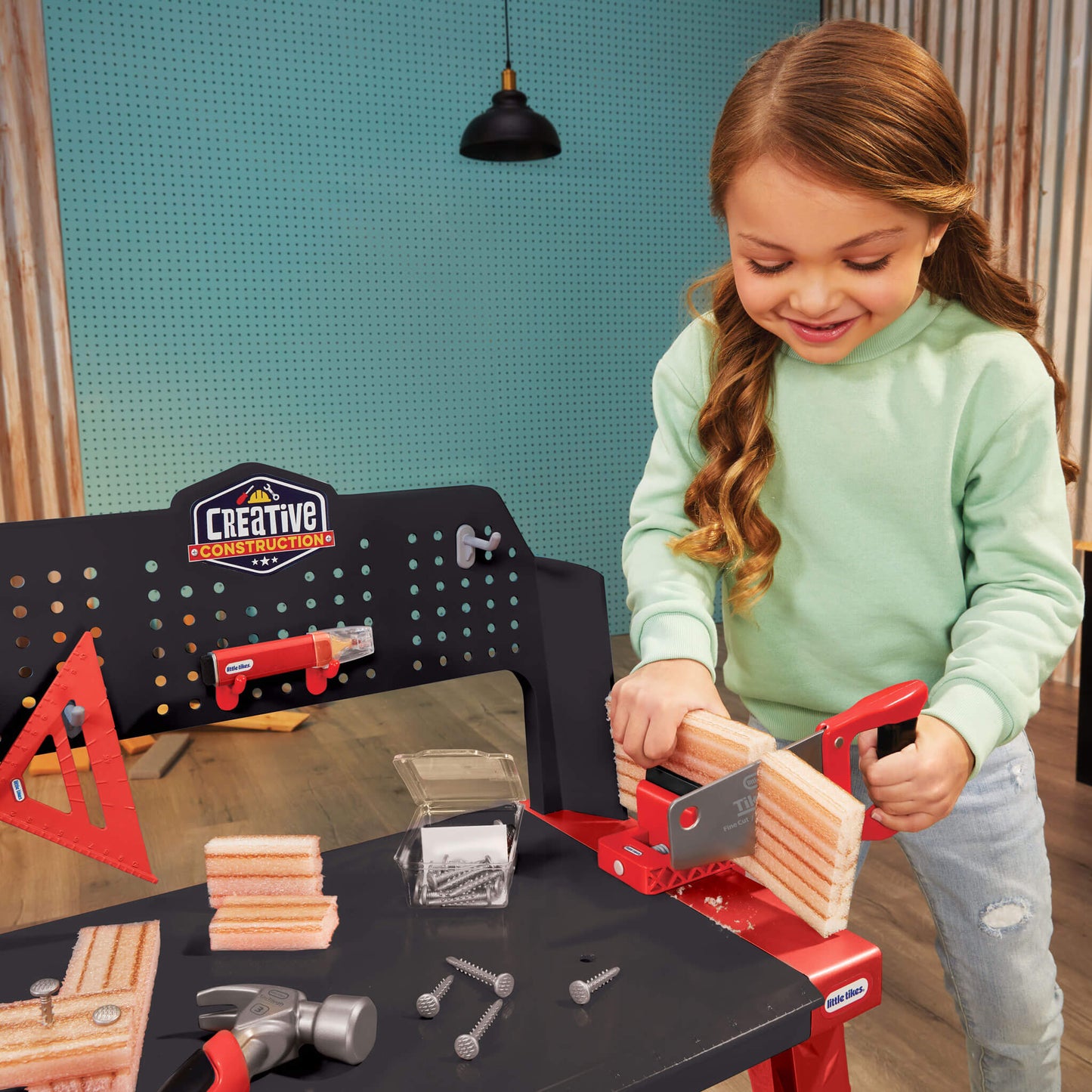 Little Tikes Creative Construction Workbench On Sale