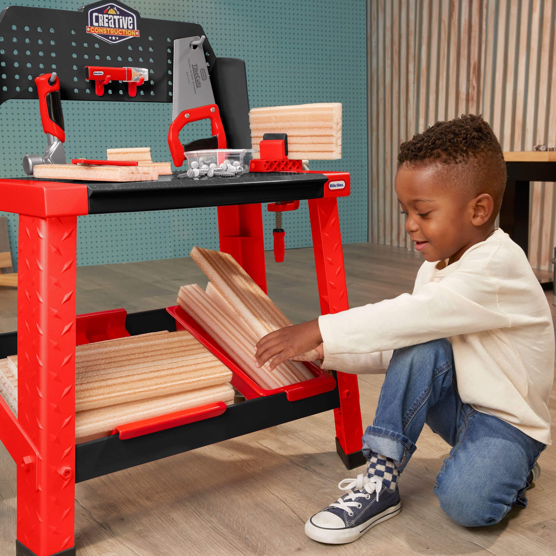 Little Tikes Creative Construction Workbench On Sale