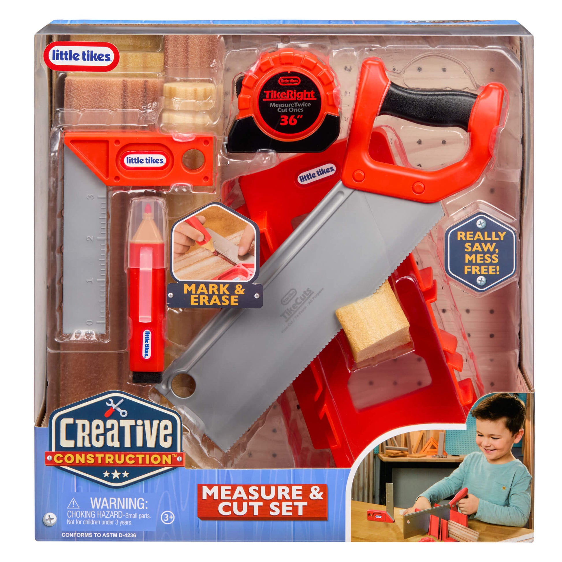 Little Tikes Creative Construction Measure and Cut Set Outlet