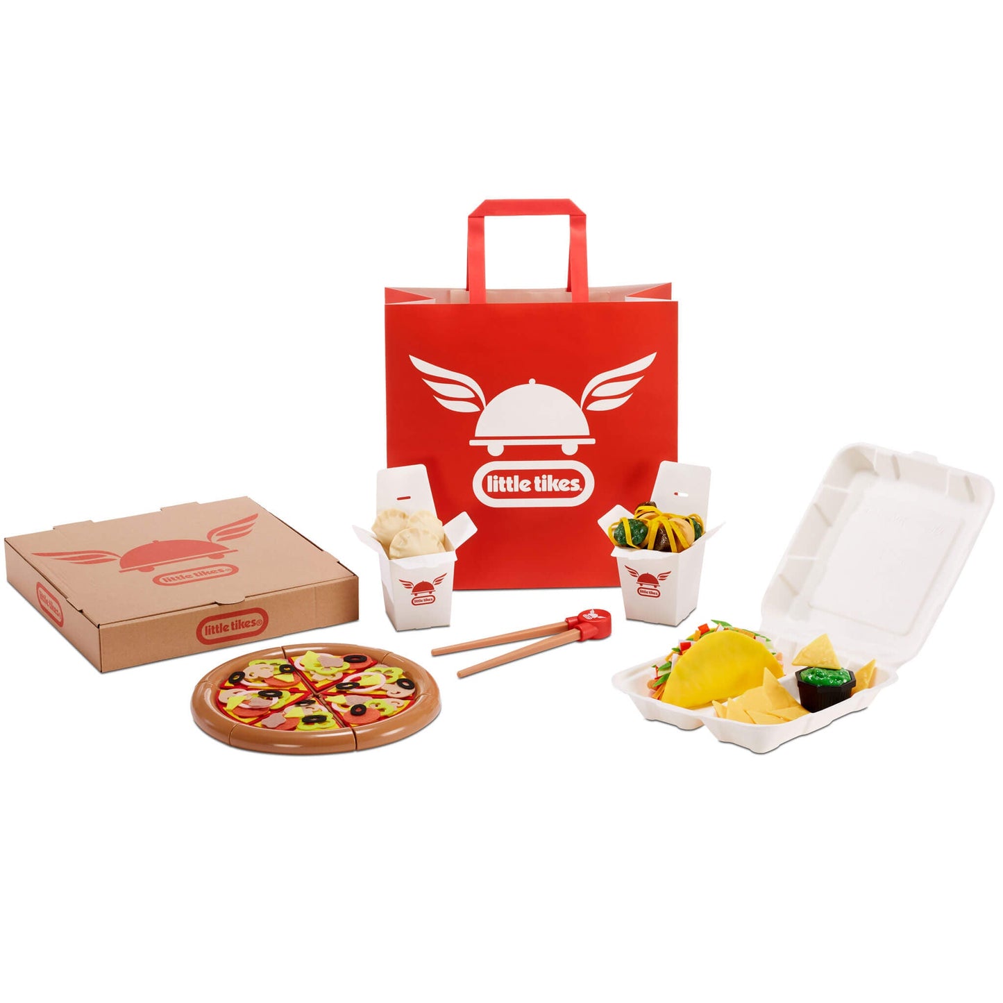 First Food Delivery Set - Pretend Play Kitchen Toy | Little Tikes Hot Style