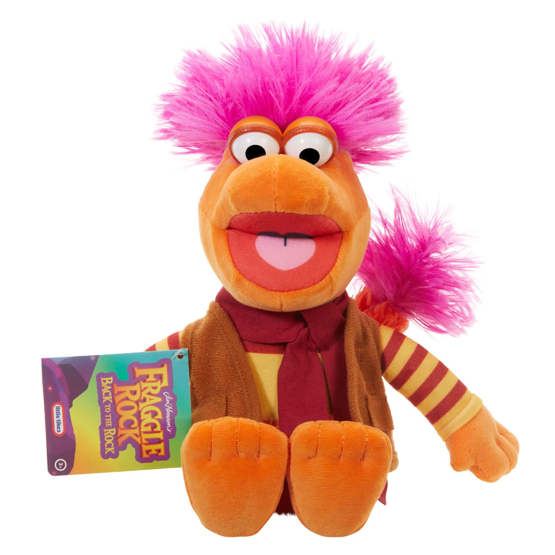 Little Tikes Fraggle Rock Back to the Rock Gobo Plush New