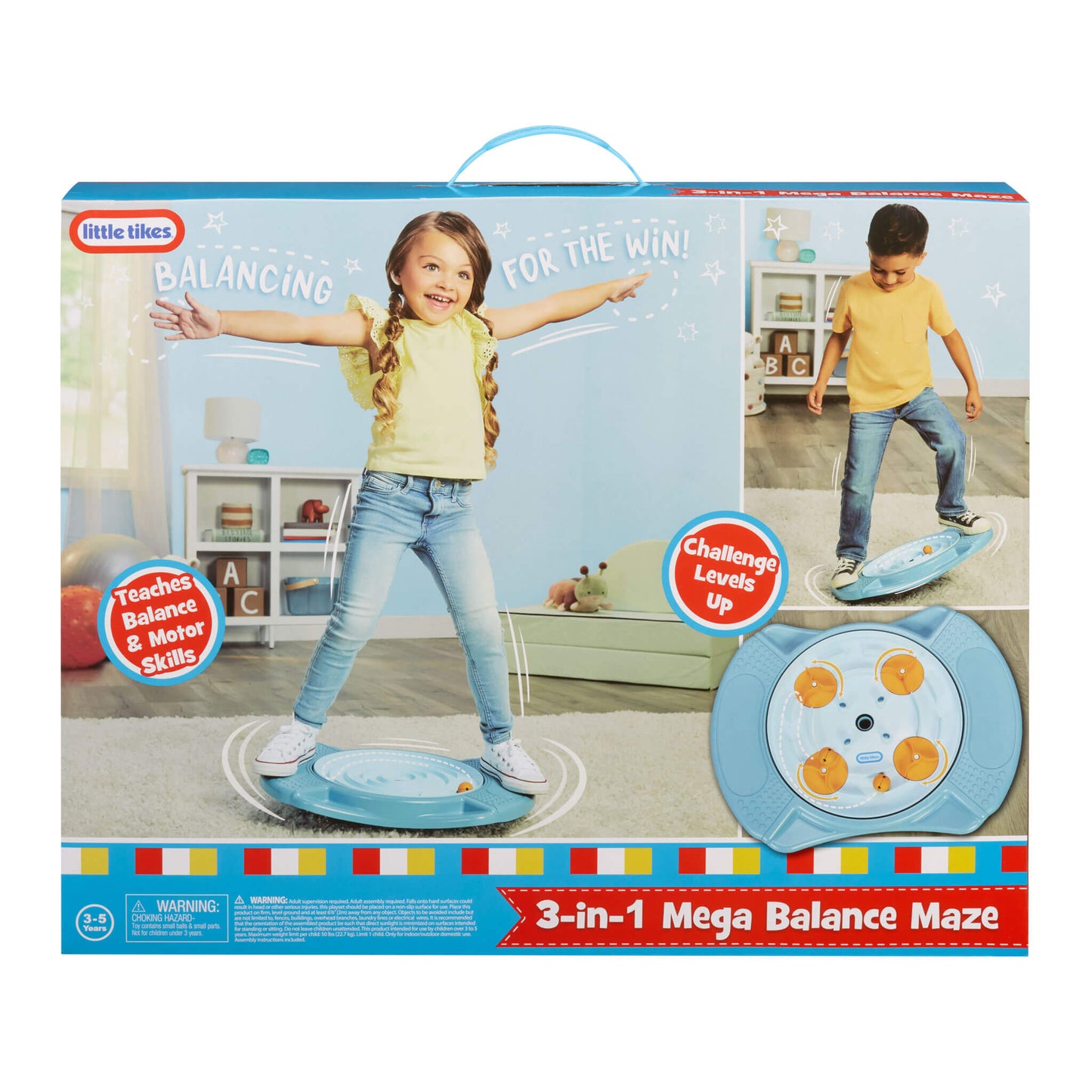 3-in-1 Mega Balance Maze - Little Tikes Active Play Toy On Sale
