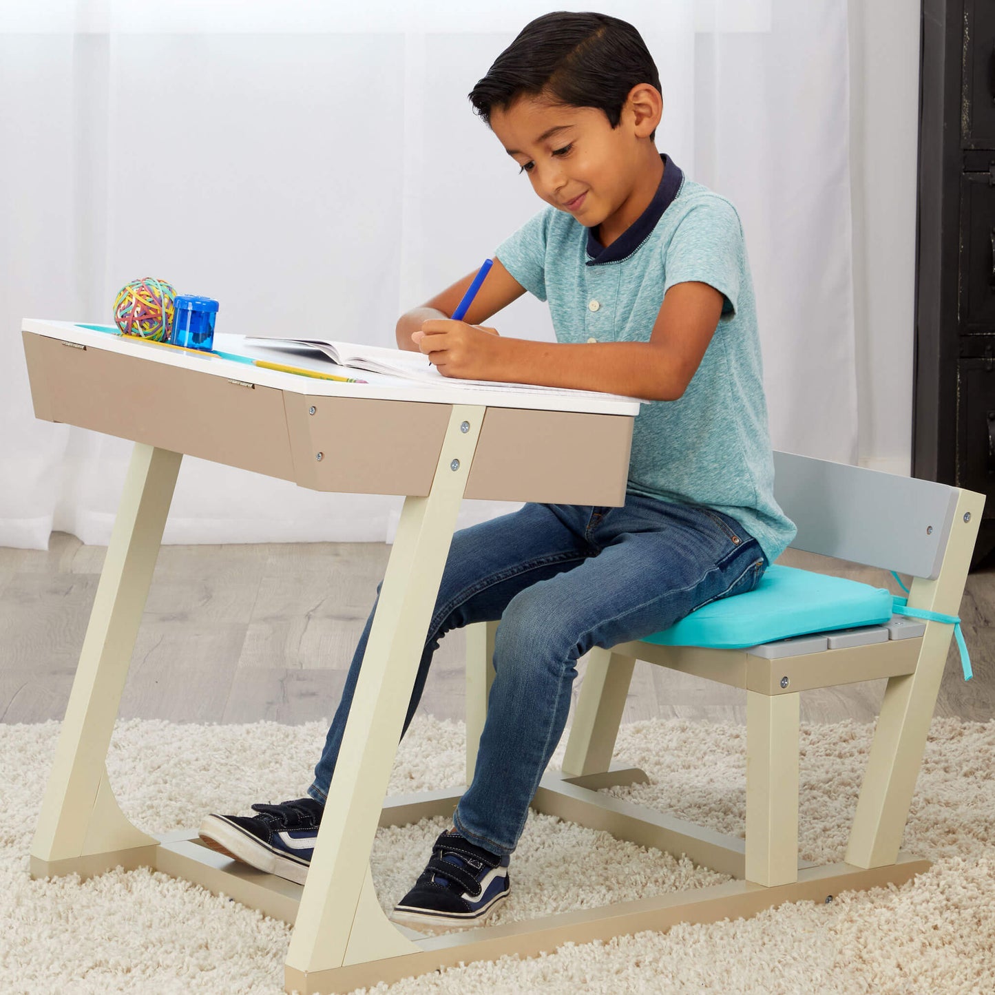 Little Tikes Great Ideas Desk - Kids Wood Desk For Sale
