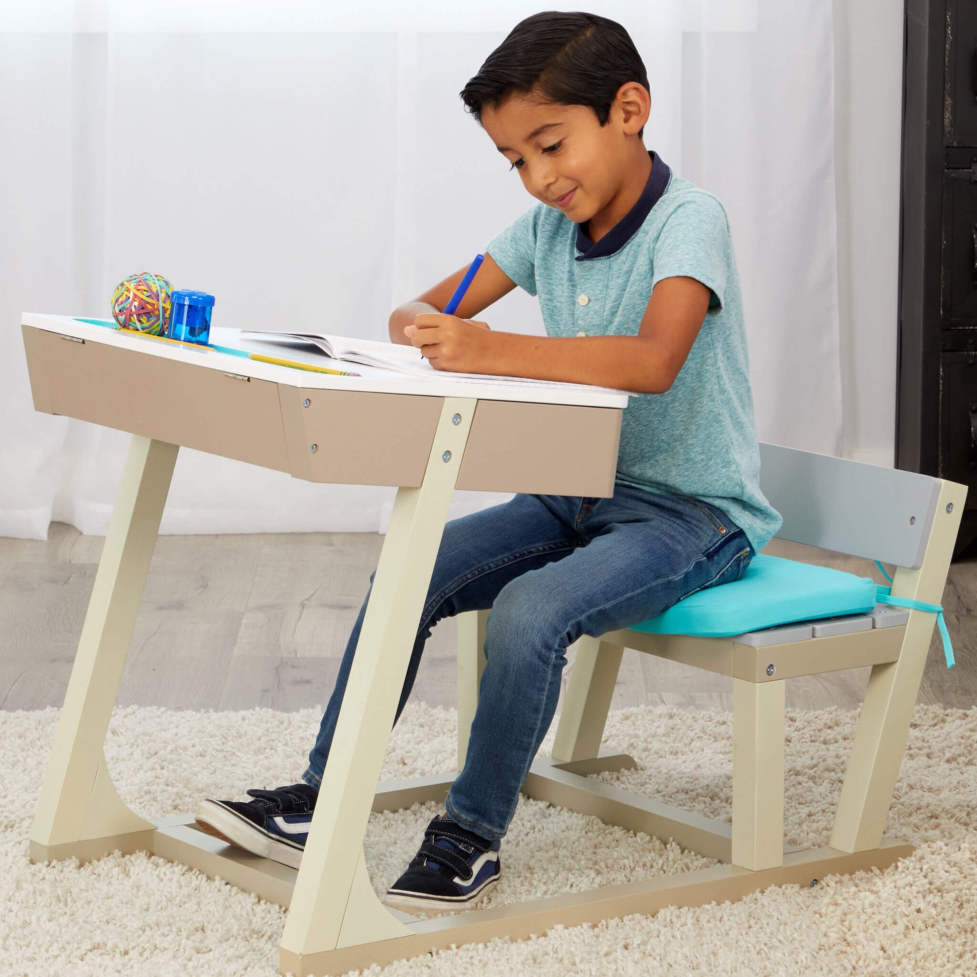 Little Tikes Great Ideas Desk - Kids Wood Desk For Sale