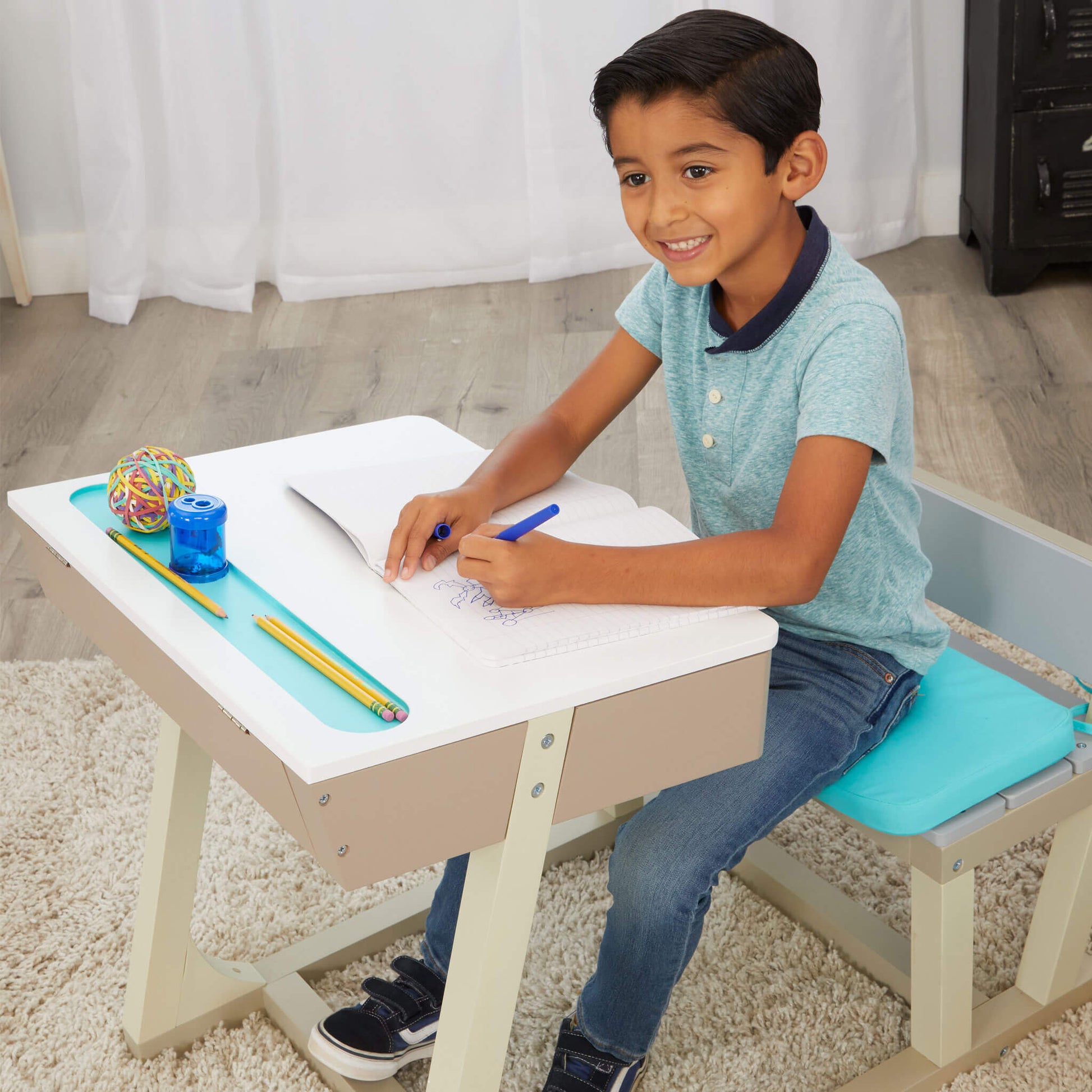 Little Tikes Great Ideas Desk - Kids Wood Desk For Sale