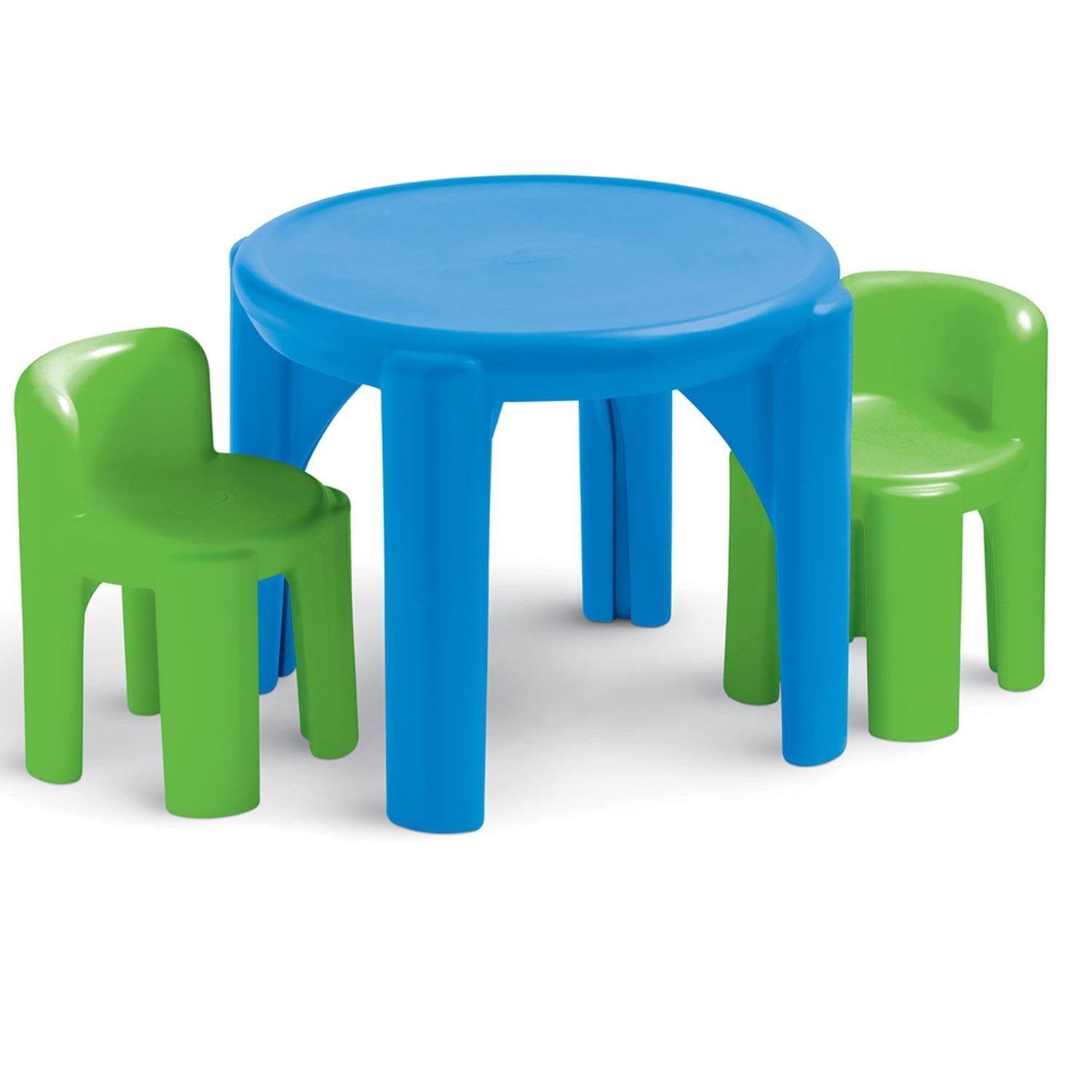 Little Tikes Bold 'n Bright Table & Chairs New