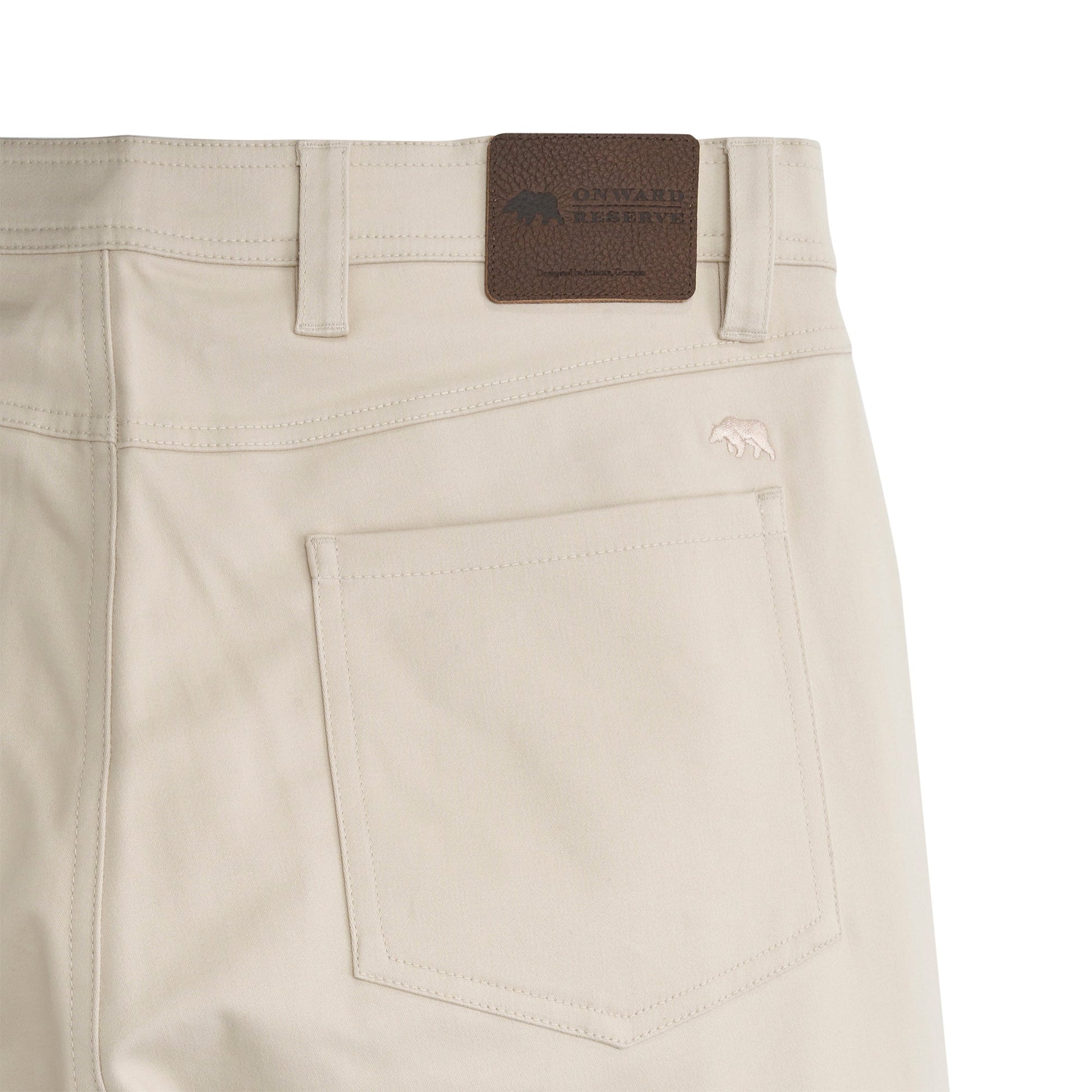 Onward Reserve Classic Five Pocket Pant - Stone