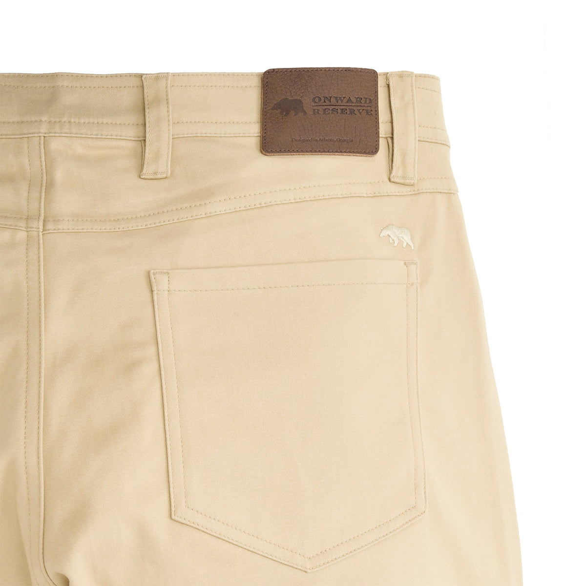 Onward Reserve Classic Five Pocket Pant - Tan