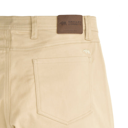 Onward Reserve Classic Five Pocket Pant - Tan