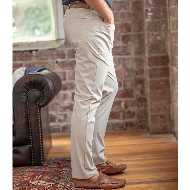 Onward Reserve Harris Performance Five Pocket Pants - Stone