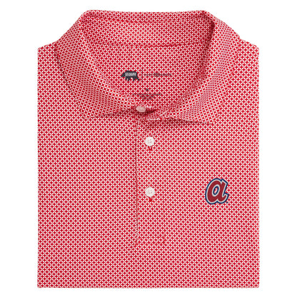 Onward Reserve Braves Cooperstown A Scope Printed Performance Polo