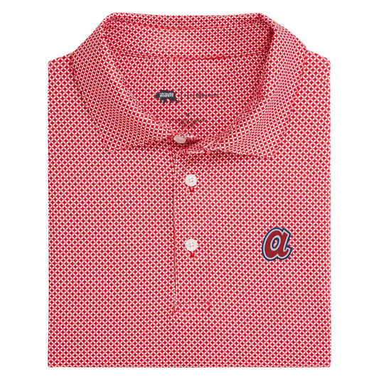 Onward Reserve Braves Cooperstown A Scope Printed Performance Polo