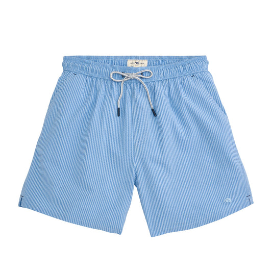 Onward Reserve Coastal Seersucker Swim Trunk - Breeze