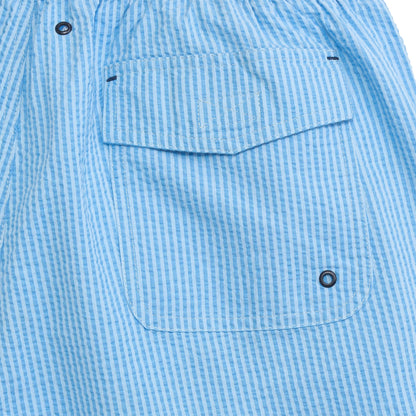 Onward Reserve Coastal Seersucker Swim Trunk - Breeze