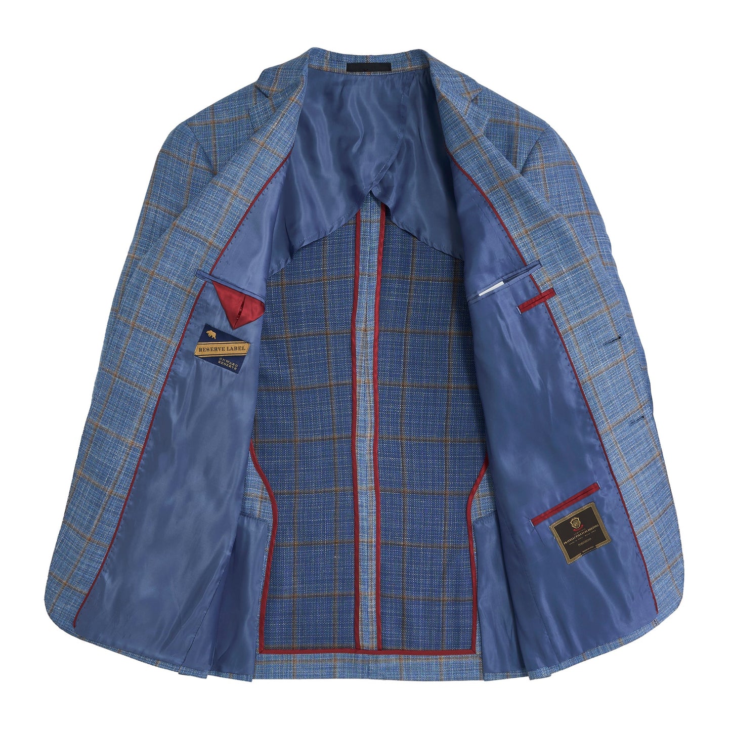 Onward Reserve Fratelli Azurine Windowpane Sport Coat