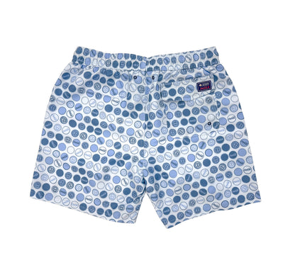 Onward Reserve Coca-Cola Bottle Cap Swim Trunk - Sky