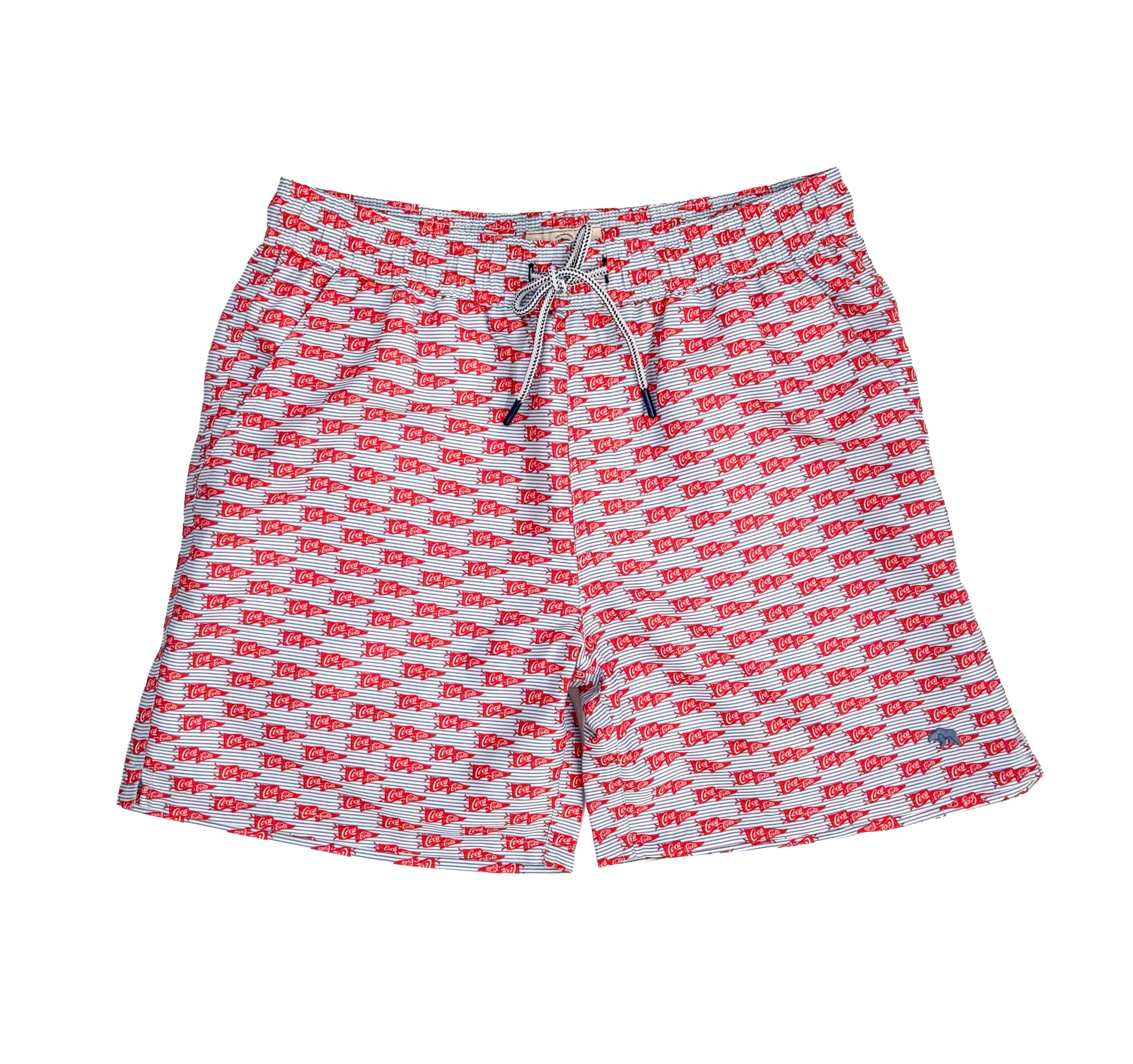 Onward Reserve Coca-Cola Pennant Swim Trunk - White