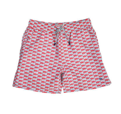 Onward Reserve Coca-Cola Pennant Swim Trunk - White