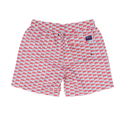 Onward Reserve Coca-Cola Pennant Swim Trunk - White