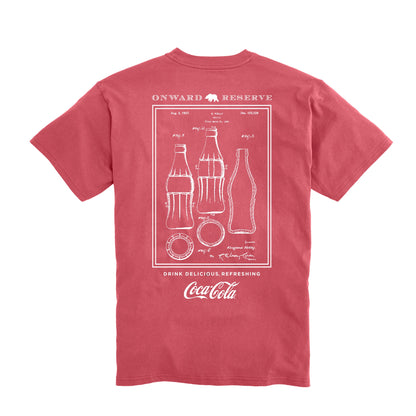 Onward Reserve Coke Patent Tee - Washed Red
