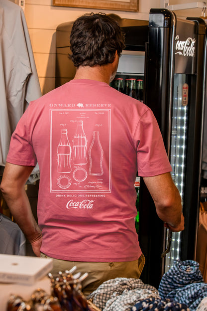 Onward Reserve Coke Patent Tee - Washed Red