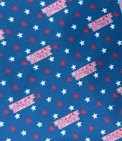 Onward Reserve Waffle House Stars Swim Trunk - Ensign Blue