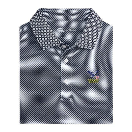 Onward Reserve Waffle House USA Scope Printed Performance Polo - Naval Academy