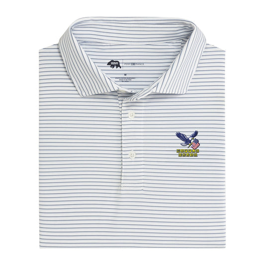 Onward Reserve Waffle House USA Scout Stripe Performance Polo - True Navy
