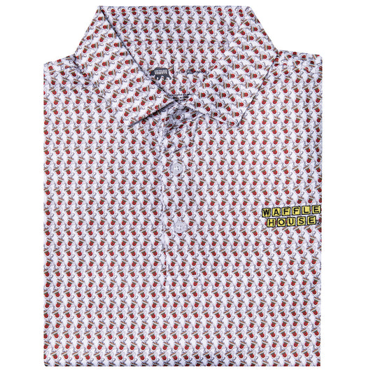 Onward Reserve Waffle House Classic Blend Printed Performance Polo