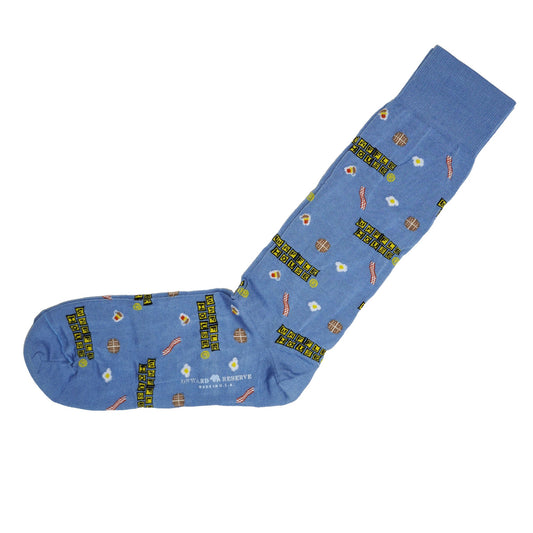 Onward Reserve Waffle House Breakfast Sock - Marina