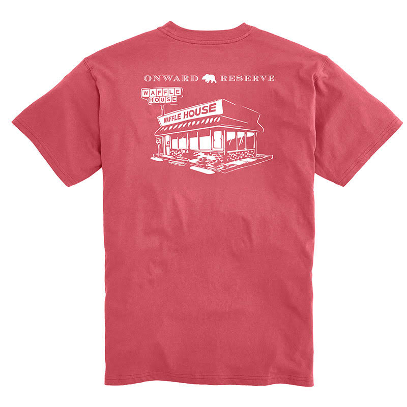 Onward Reserve Waffle House Vintage Store Tee - Washed Red