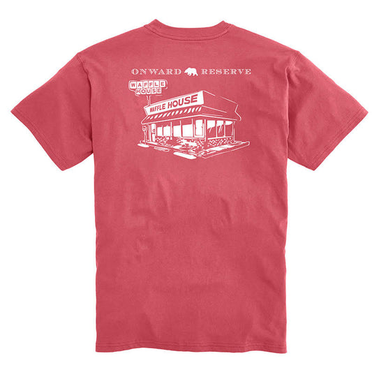 Onward Reserve Waffle House Vintage Store Tee - Washed Red