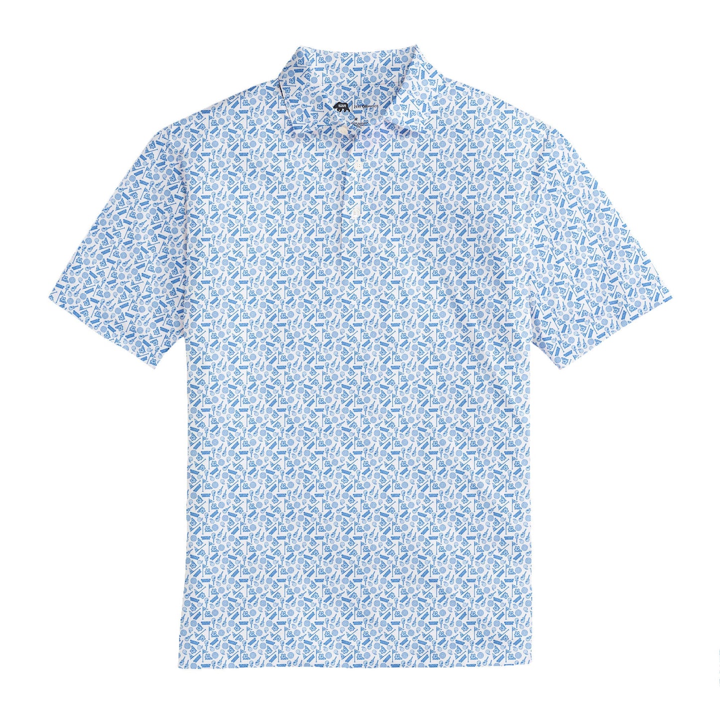 Onward Reserve Waffle House Golf Printed Performance Polo - Open Air