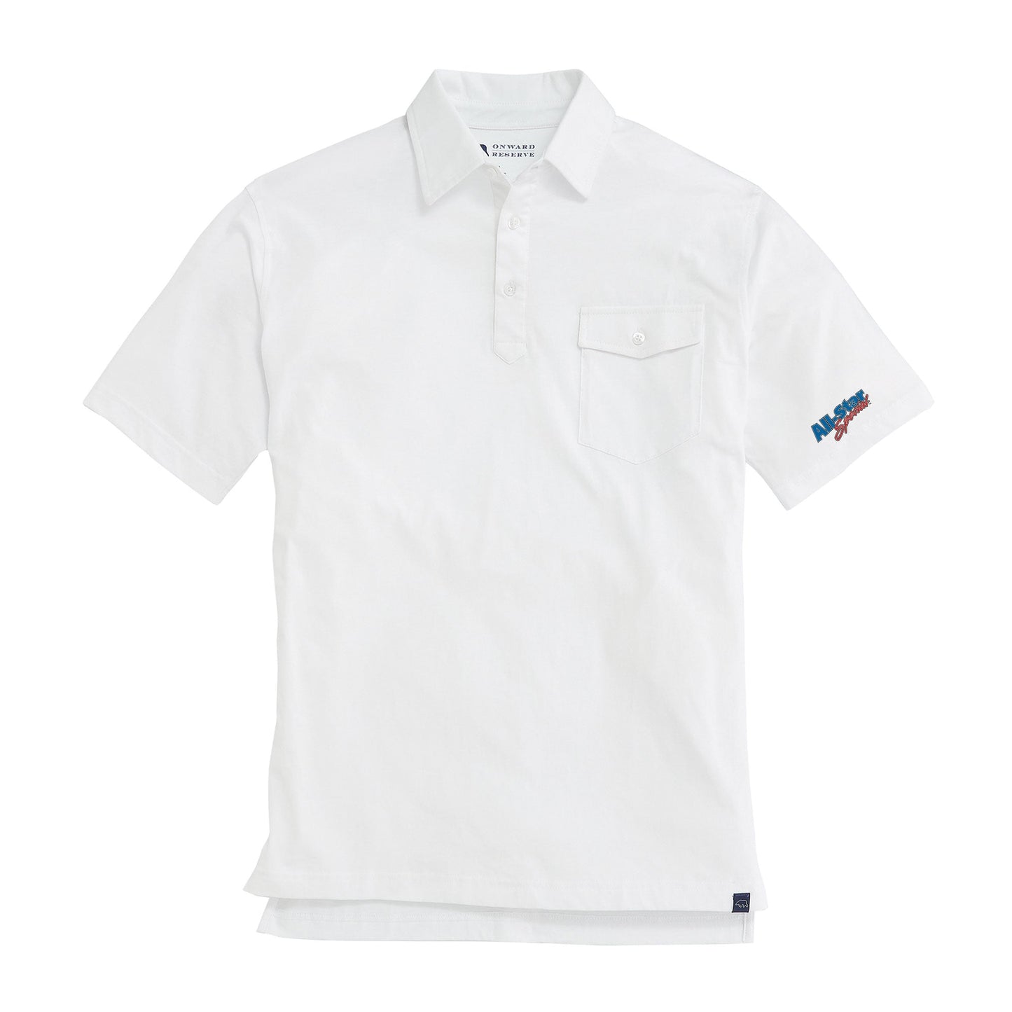 Onward Reserve Waffle House All Star Special Old School Polo - White