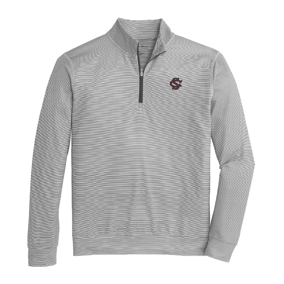 Onward Reserve South Carolina SC Hairline Stripe Printed Performance 1/4 Zip
