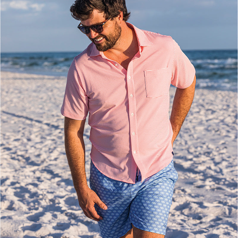 Onward Reserve Drift Shirt - Sea Pink