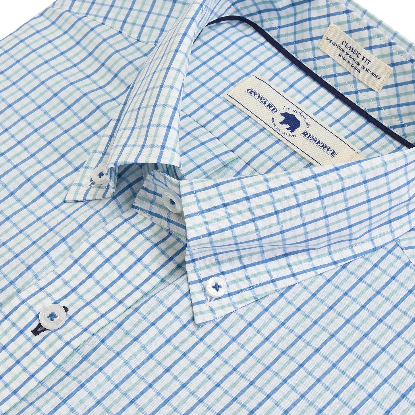 Onward Reserve Quincy Classic Fit Quad Shirt