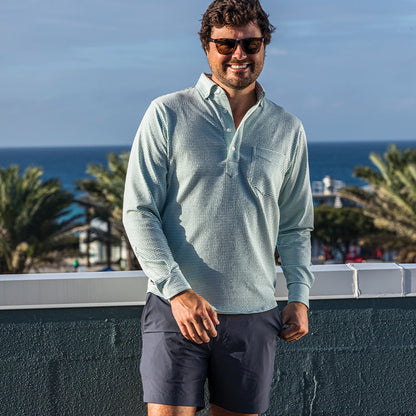 Onward Reserve Drift Long Sleeve Shirt - Aquifer