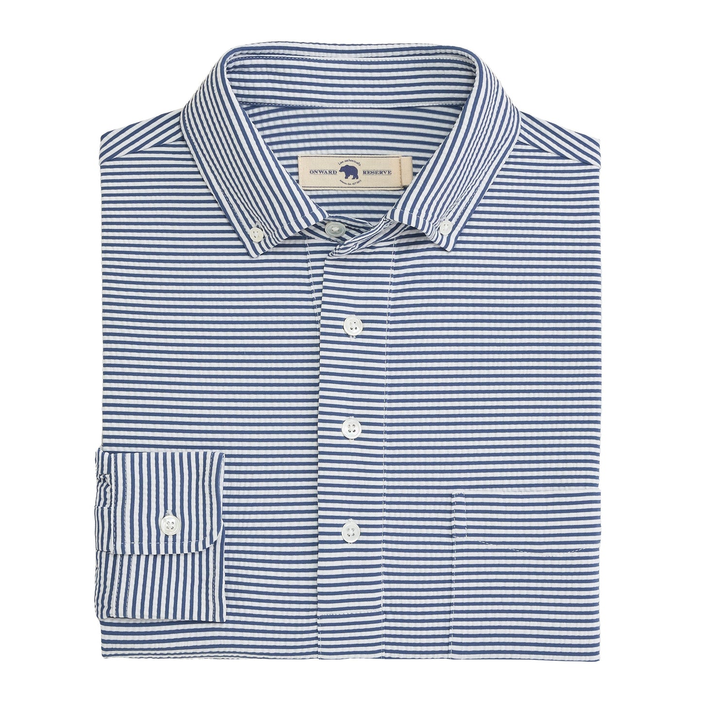 Onward Reserve Drift Long Sleeve Shirt - Naval Academy