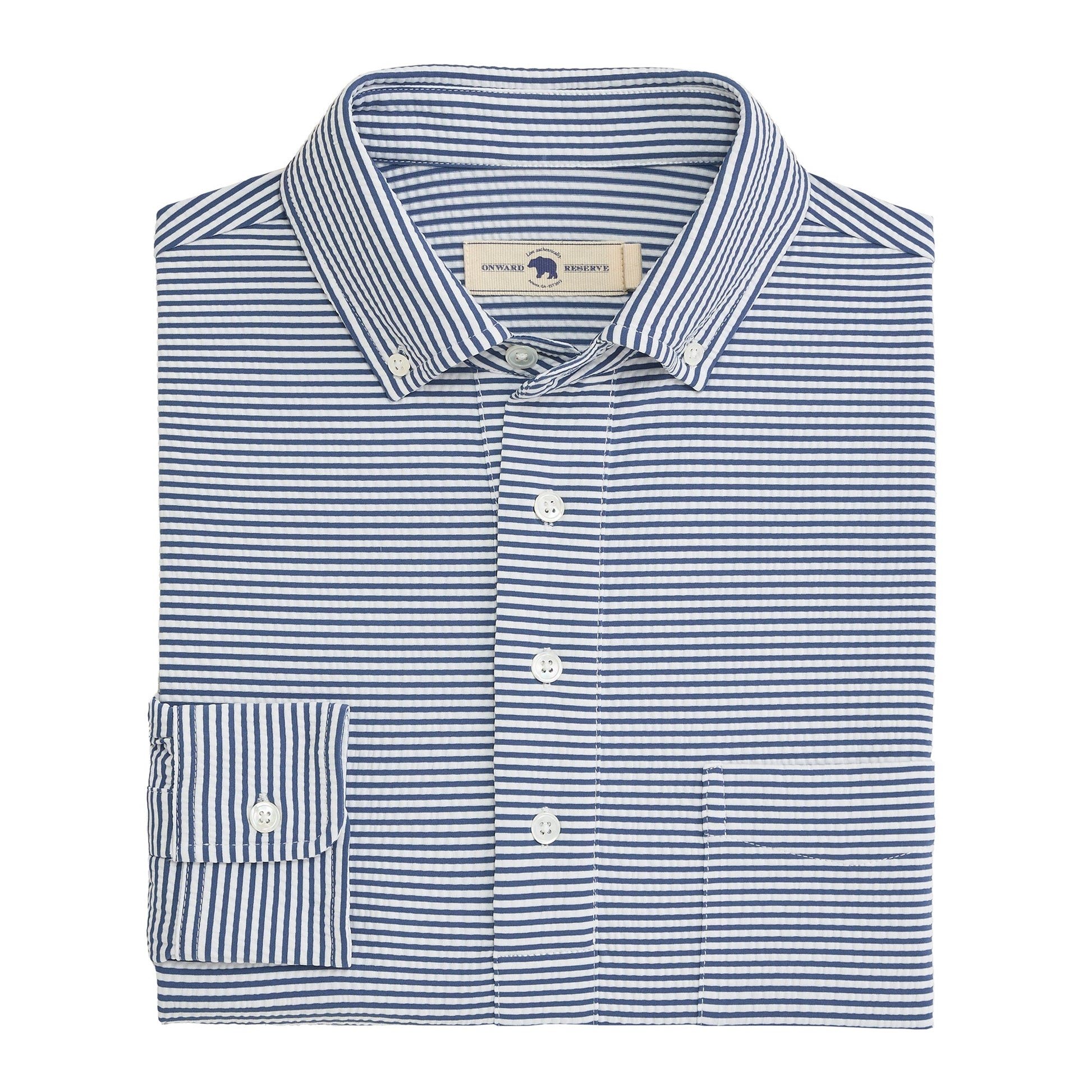 Onward Reserve Drift Long Sleeve Shirt - Naval Academy