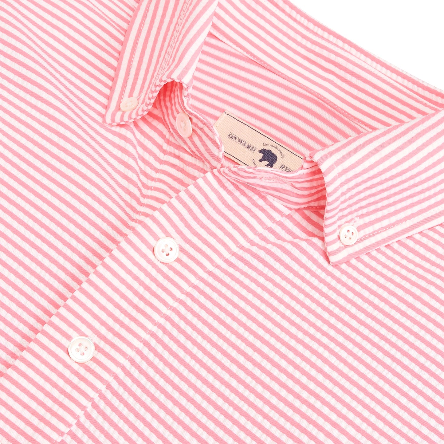 Onward Reserve Drift Long Sleeve Shirt - Sea Pink