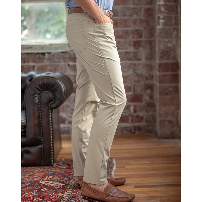 Onward Reserve Harris Performance Five Pocket Pants - Tan