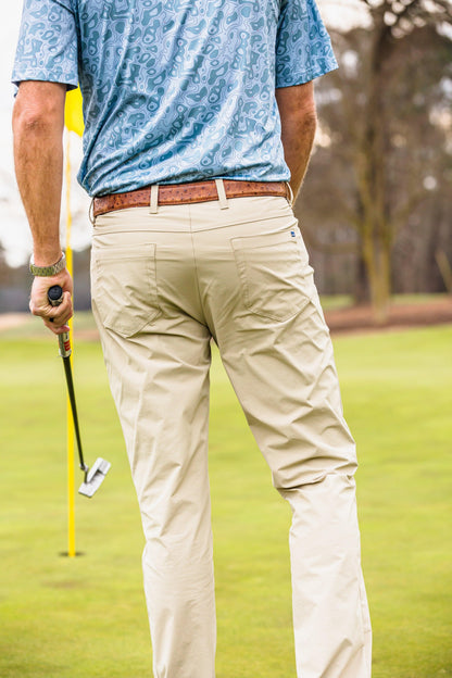 Onward Reserve Harris Performance Five Pocket Pants - Tan