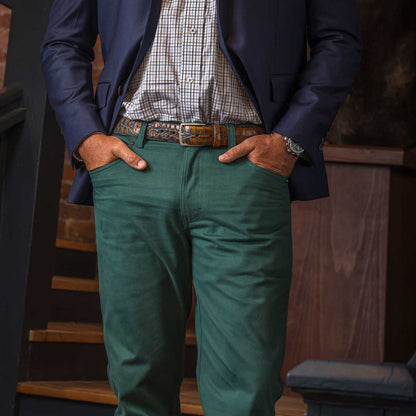 Onward Reserve Classic Five Pocket Pant - Mallard Green