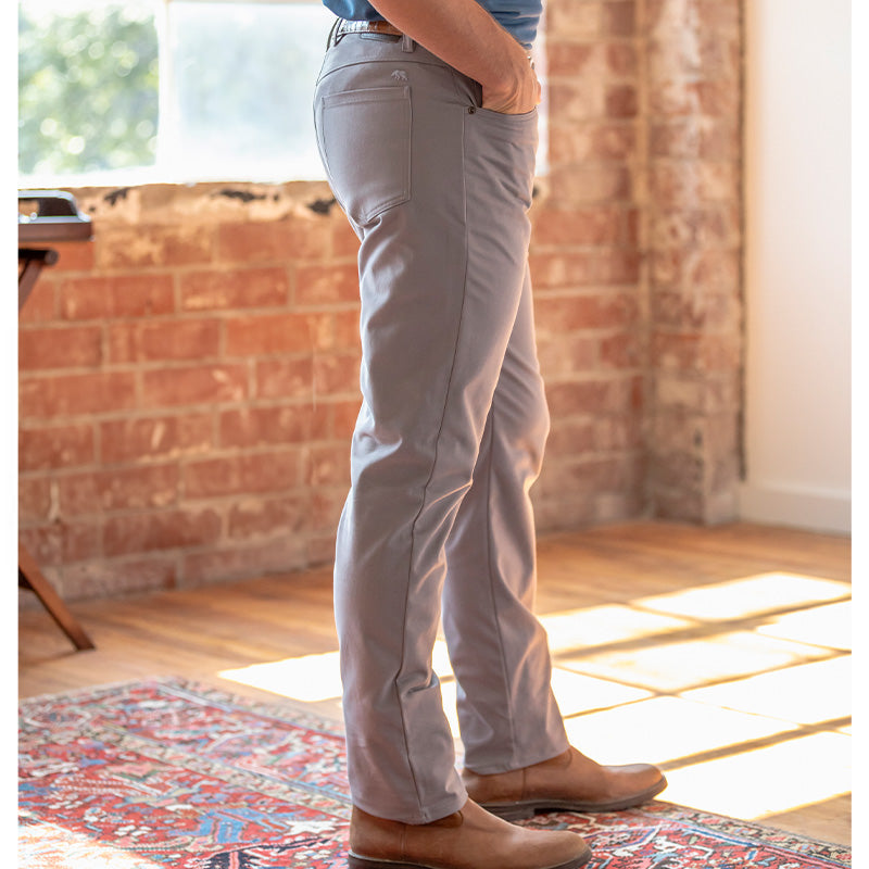 Onward Reserve Classic Five Pocket Pant - Steel Grey