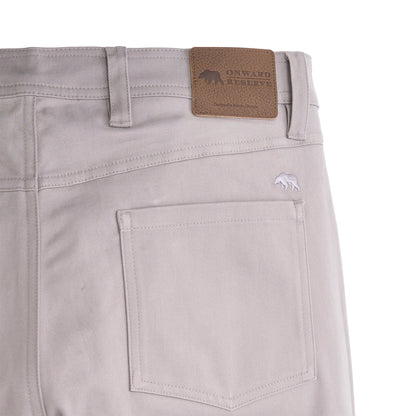 Onward Reserve Classic Five Pocket Pant - Steel Grey