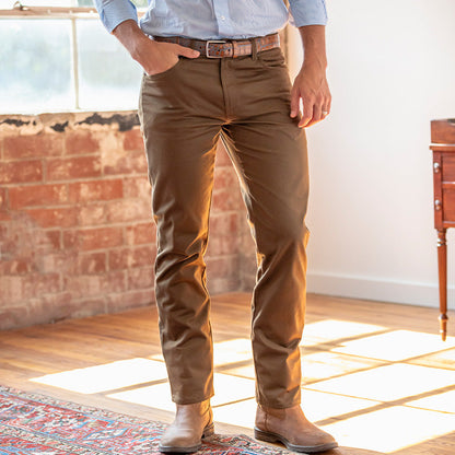 Onward Reserve Classic Five Pocket Pant - Teak